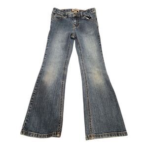 CHILDREN'S PLACE Stonewash Bootcut‎ Stretch Jeans - Size 8 GIRLS School Playtime
